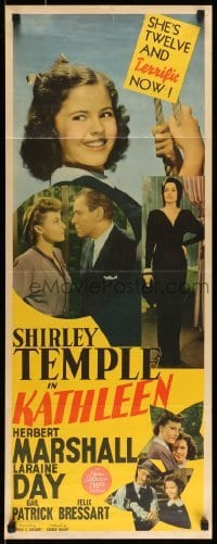 4c566 KATHLEEN insert '41 Herbert Marshall, Shirley Temple is twelve and terrific now!