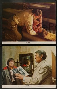 4k557 OMEN 8 color 11x14 stills '76 Gregory Peck, David Warner, Satanic horror, it's frightening!