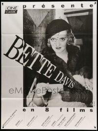 4p572 BETTE DAVIS FILM FESTIVAL French 1p '00s great close portrait in fur coat!