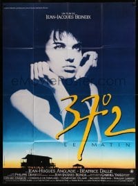 4p573 BETTY BLUE French 1p '86 Jean-Jacques Beineix, close up of pensive Beatrice Dalle in sky!