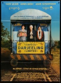 4p634 DARJEELING LIMITED French 1p '08 Wes Anderson, Owen Wilson, Adrien Brody, Jason Schwartzman!