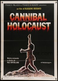 4p128 CANNIBAL HOLOCAUST Italian 1p '81 Ruggero Deodato, the original cannibal horror!