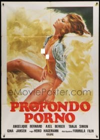 4p145 DIE MADCHEN DES HERRN S Italian 1p '79 different art of sexy near-naked woman!