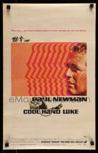 4p288 COOL HAND LUKE WC '67 Paul Newman prison escape classic, cool art by James Bama!