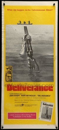 4r675 DELIVERANCE Aust daybill '72 Jon Voight, Burt Reynolds, Ned Beatty, John Boorman classic!