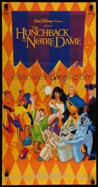 4r754 HUNCHBACK OF NOTRE DAME Aust daybill '96 Walt Disney cartoon from Victor Hugo's novel!