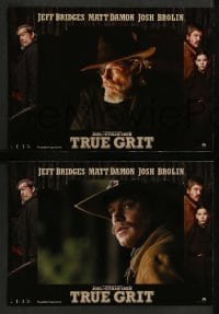 4r571 TRUE GRIT 6 French LCs '10 Jeff Bridges, Matt Damon, Hailee Steinfeld & Josh Brolin!