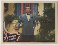 4s768 MOONLIGHT IN HAVANA LC '42 great close up of Allan Jones singing in tuxedo!