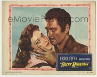 4s844 ROCKY MOUNTAIN LC #3 '50 c/u of Patrice Wymore resisting part renegade part hero Errol Flynn!