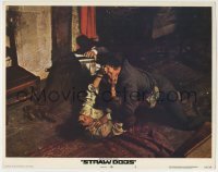 4s904 STRAW DOGS LC #2 '72 directed by Sam Peckinpah, Dustin Hoffman in struggle at climax!