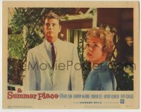 4s909 SUMMER PLACE LC #3 '59 Sandra Dee & Troy Donahue in Delmer Daves young lovers classic!