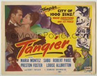 4s445 TANGIER TC R50 sexy Maria Montez in the city of 1,000 sins, where everything has its price!