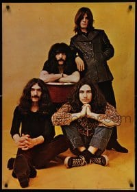 4z429 BLACK SABBATH 24x34 Danish commercial poster '70s Butler, Tony Iommi, Bill Ward & Ozzy!