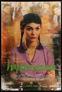 4z689 HAPPENSTANCE DS 1sh '01 Le battement d'ailes du papillon, pretty Audrey Tautou!