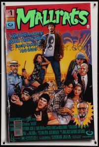 4z794 MALLRATS 1sh '95 Kevin Smith, Snootchie Bootchies, Stan Lee, comic artwork by Drew Struzan!