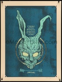 4z105 DONNIE DARKO signed #169/180 18x24 art print '01 by Justin Kamerer, art of Frank the Rabbit!