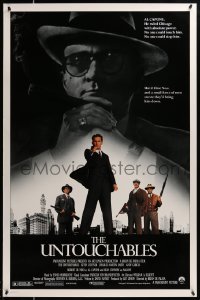 4z976 UNTOUCHABLES 1sh '87 Kevin Costner, Robert De Niro, Sean Connery, Brian De Palma