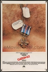 5f261 CATCH 22 1sh '70 directed by Mike Nichols, based on the novel by Joseph Heller!