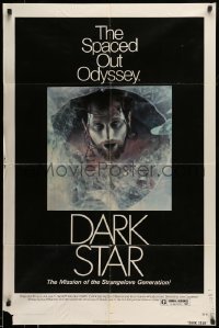 5f315 DARK STAR 1sh '75 John Carpenter & Dan O'Bannon, the spaced out odyssey!