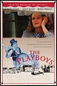 5f669 PLAYBOYS 1sh '92 Albert Finney, Aidan Quinn, Robert Wright Penn, Milo O'Shea