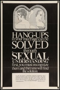 5f780 SEXUAL UNDERSTANDING 1sh '70 hang-ups, a marriage manual in graphic detail!