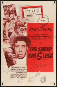 5f784 SHEEP HAS FIVE LEGS 1sh '55 Henri Verneuil's Le Mouton a cing pattes, Fernandel