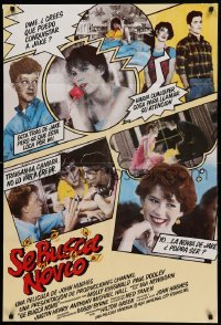 5f800 SIXTEEN CANDLES int'l Spanish language 1sh '84 Ringwald, Anthony Michael Hall, John Hughes!