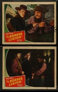 5j667 BORDER LEGION 5 LCs '40 Roy Rogers & Gabby Hayes, written by Zane Grey!