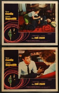 5j380 RAT RACE 8 LCs '60 Debbie Reynolds, Tony Curtis, Jack Oakie, Don Rickles!