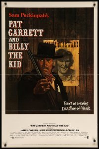 5r650 PAT GARRETT & BILLY THE KID 1sh '73 James Coburn, Kris Kristofferson, Lesser art!