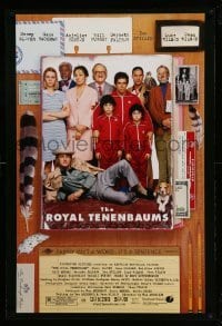 5r736 ROYAL TENENBAUMS advance DS 1sh '01 Gwyneth Paltrow, Ben Stiller, Gene Hackman, Wes Anderson