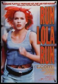 5r739 RUN LOLA RUN DS 1sh '99 Franka Potente in the title role, Lola Rennt!