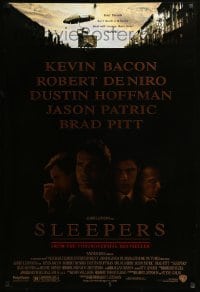 5r784 SLEEPERS 1sh '96 Robert De Niro, Dustin Hoffman, Jason Patric, Brad Pitt!