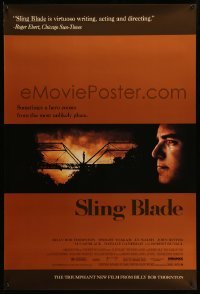 5r787 SLING BLADE 1sh '96 image of star & director Billy Bob Thornton as Carl!