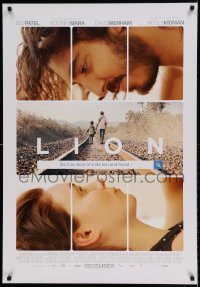 6a085 LION advance Canadian 1sh '16 Nicole Kidman, great images of Dev Patel and Rooney Mara!