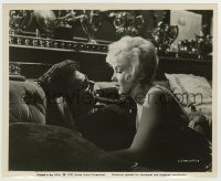 6h811 SOME LIKE IT HOT 8.25x10 still '59 Marilyn Monroe tells Curtis she can teach him how to kiss