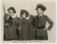 6h815 SOOKY 8x10.25 still '31 Jackie Cooper & Robert Coogan with swords, Jackie Searl in uniform!