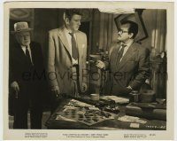 6h816 SORRY WRONG NUMBER 8.25x10.25 still '48 William Conrad asks Burt Lancaster to sign papers!