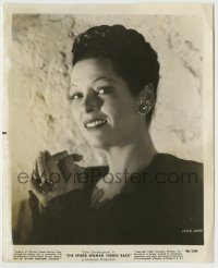 6h831 SPIDER WOMAN STRIKES BACK 8.25x10 still '46 best close up of evil Gale Sondergaard!