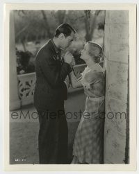 6h844 STRANGER'S RETURN 8x10.25 still '33 great romantic c/u of Franchot Tone & Miriam Hopkins!