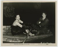 6h869 TELL IT TO THE JUDGE 8.25x10 still '49 Rosalind Russell & Bob Cummings soaked in rowboat!