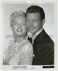 6h874 THERE'S NO BUSINESS LIKE SHOW BUSINESS 8.25x10 still '54 Marilyn Monroe & Donald O'Connor!