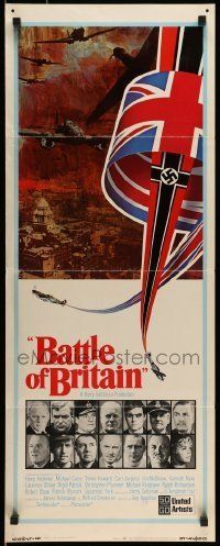 6k530 BATTLE OF BRITAIN int'l insert '69 all-star cast in historical World War II battle!