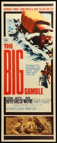 6k540 BIG GAMBLE insert '61 Stephen Boyd goes across three continents & 30,000 miles!