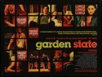 6y402 GARDEN STATE DS British quad '04 Zach Braff, Ian Holm, Natalie Portman, Method Man!