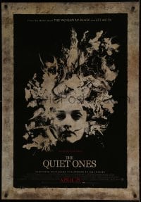 6y118 QUIET ONES advance Canadian 1sh '10 Jared Harris, Sam Claflin, Erin Richards, cool design!