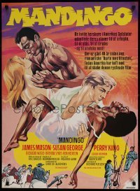 6y356 MANDINGO Danish '75 Ken Norton, Brenda Sykes, Fleischer interracial romance, Stevenov!