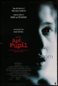 6z088 APT PUPIL DS 1sh 1998 Ian McKellen, Brad Renfro, Bryan Singer, written by Stephen King!