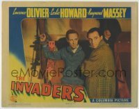 7c417 INVADERS LC 1942 Michael Powell & Emeric Pressburger, Leslie Howard & Eric Portman!