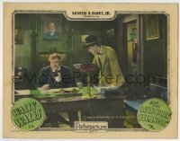 7c521 MEDDLIN' STRANGER LC 1927 evil banker Boris Karloff demands a 50/50 cut on the profits, rare!